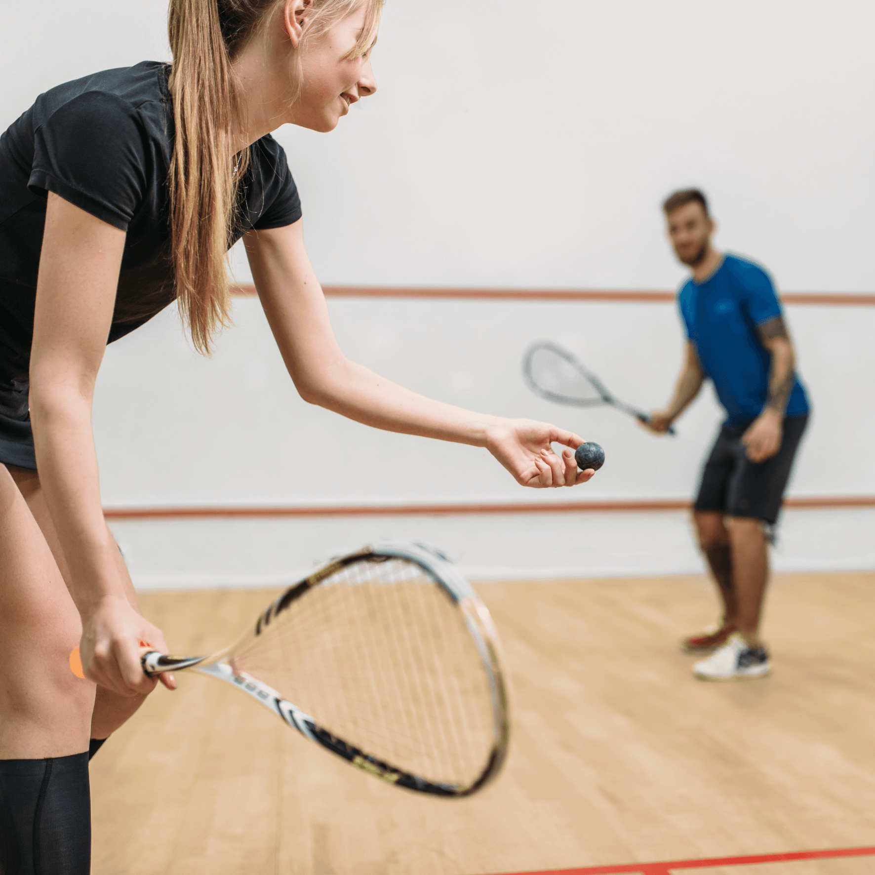 Racketsport Squashbrillen